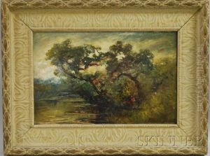 Landscape With Stream by Marie A. Becket