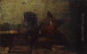 A Still Life With Jugs by Herman Kruyder