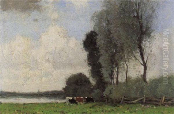 Cows In A Landscape - view 1
