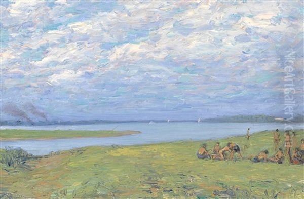 Landscape With Swimmers - view 1