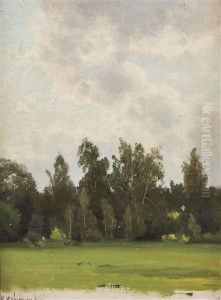 Forest by Konstantin Yakovlevich Kryzhitsky