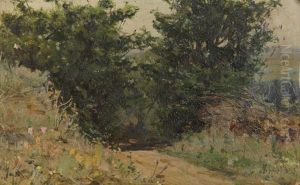 Rural Landscape by Konstantin Yakovlevich Kryzhitsky