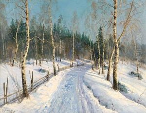 The Way Through The Forest by Konstantin Yakovlevich Kryzhitsky