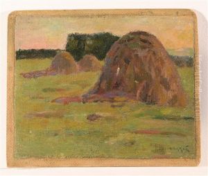 Haystacks In A Field Haystacks In A Field
