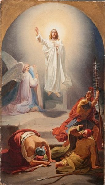 Ascension (sketch For Altar) - view 1