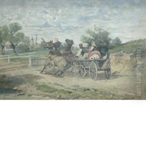 The Runaway Wagon by Lajos Kubanyi