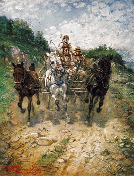 Vagtato Szeker (galloping With The Cart) - view 1