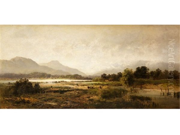 Weite Flusslandschaft - view 1