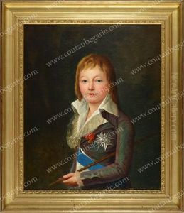 Louis Xvii (1785-1795), Portant L"etoile Du Saint-esprit Et La Croix De Saint-louis by Alexander Kucharski