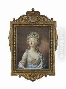 Portrait De La Reine Marie-antoinette by Alexander Kucharski