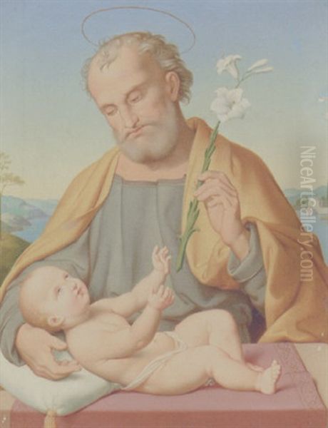 Josef Med Jesusbarnet - view 1