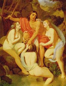 Hylas Mit Dryope Und Ihren Schwesternymphen