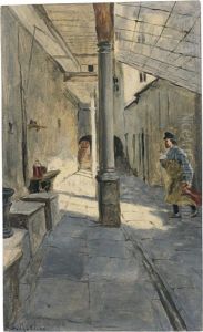 Hinterhofwerkstatt Bei Sonnenschein