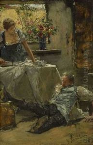 Missgeschick by Gotthardt Kuehl