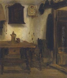 Bauernstube by Gotthardt Kuehl