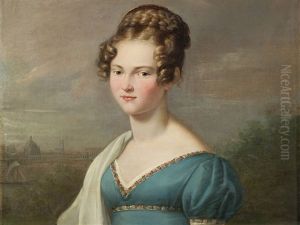 Louise Von Kanitz by Franz Gerhard von Kuegelgen