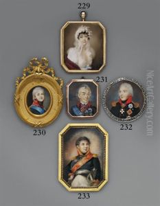 Prince Sergei Feodorovich Golitsyn by Franz Gerhard von Kuegelgen