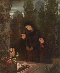 Am Grab by Georg Kugler