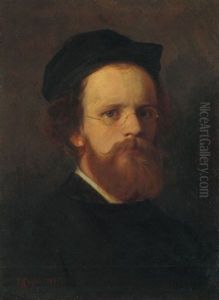 Bildnis Des Malers Franz Von Lenbach by Hans Kugler