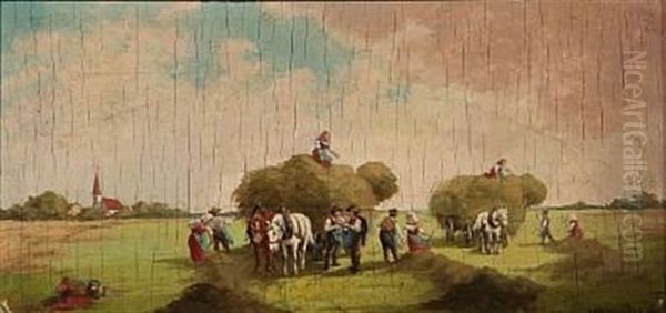 Harvest Landscape (+ Another; Pair) - view 1