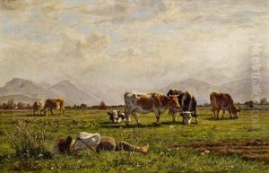 Viehweide by Wilhelm Kuehling