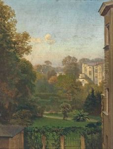 Sudliche Parklandschaft Im Sonnigen Licht by Wilhelm Kuehling