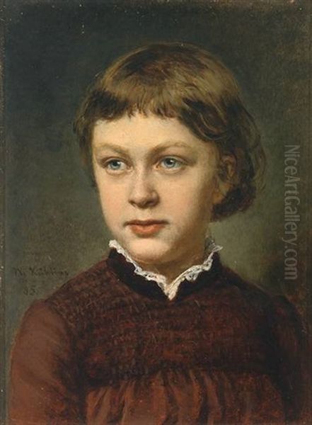 Portrait Eines Kleinen Madchens - view 1