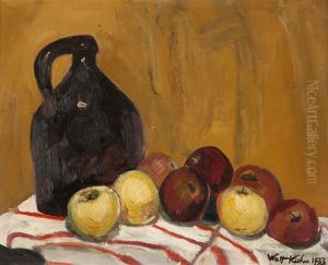 Jug With Apples, Still Life by Walt Kuhn