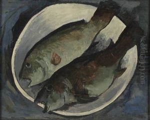 Still Life With Fish by Walt Kuhn