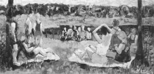Picnic In The Park by Walt Kuhn