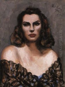 Lily Cushing In Black Lace