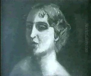 Head Of A Show Girl by Walt Kuhn