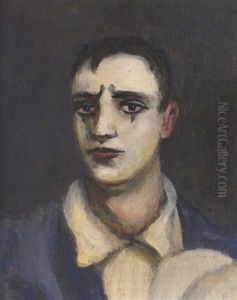 Portrait Of A Young Clown by Walt Kuhn