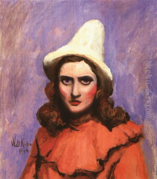 Girl In Clown Suit - view 1