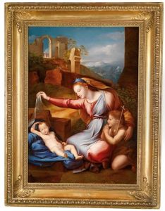 Madonna Mit Dem Diadem by Friedrich Kuehne