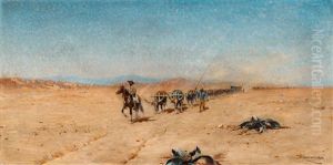Water Buffaloes by Wilhelm Friedrich Kuhnert