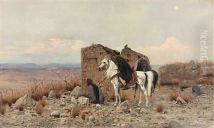 Beduinen Auf Der Lauer