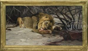 Der Menschen Frosser (the Man Eater) by Wilhelm Friedrich Kuhnert