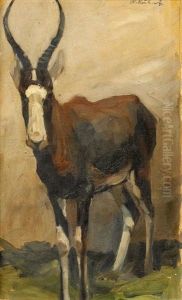 Antilope by Wilhelm Friedrich Kuhnert