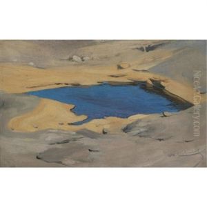 Wasserloch Im Sudan (a Watering Hole, Sudan)