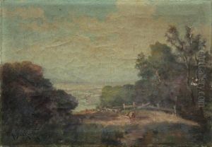 Cows In A Pasture by Arthur Beckwith
