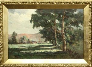 Shaded Country Landscape by Arthur Beckwith