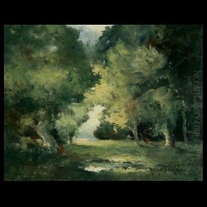 Beckwith.british . Sunny Clearing In The Woods. Oil On Canvas. 11x 14 Inches. Signed Lower Right; Beckwith by Arthur Beckwith