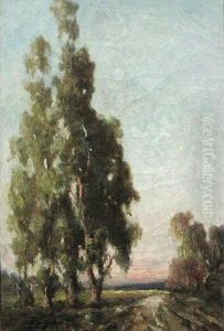 Lone Eucalyptus by Arthur Beckwith