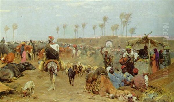An Arab Market - view 1