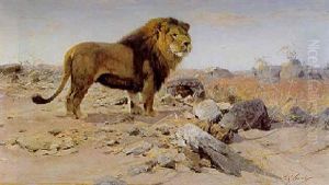 Auf Dem Streifzuge by Wilhelm Friedrich Kuhnert