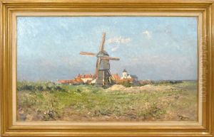 Moulin A Knokke by Paul Kuhstoss
