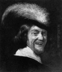 A Laughing Bravo by Gysbert (Gerard) van der Kuil