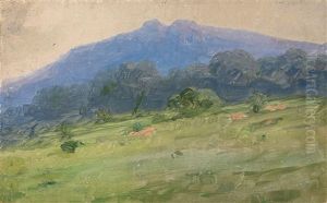 Krim Landschaft by Arkhip Ivanovich Kuindzhi