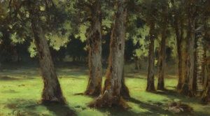 Baumstudie by Arkhip Ivanovich Kuindzhi